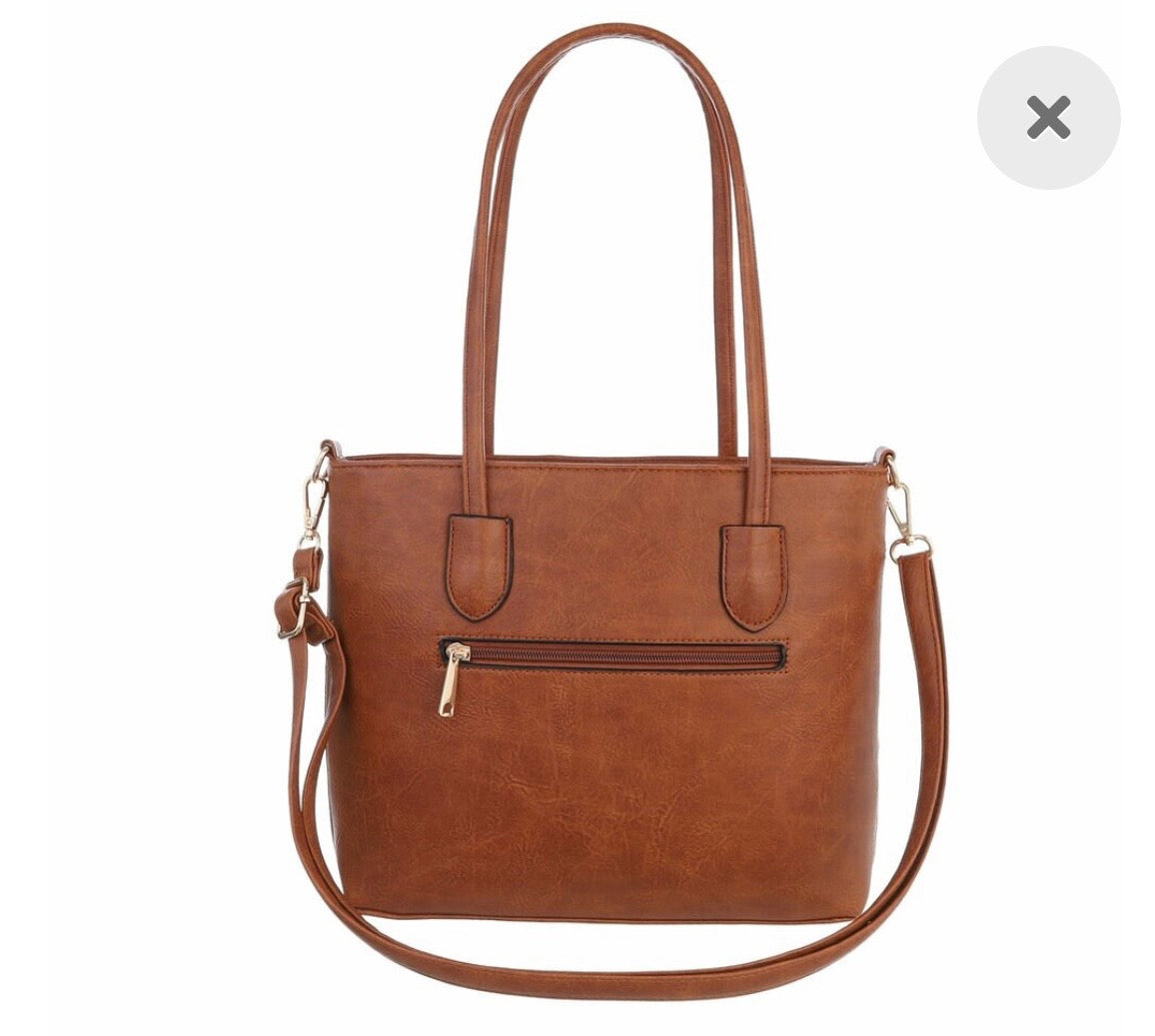 Sac à Main Femme Noir Cabas avec Bandoulière