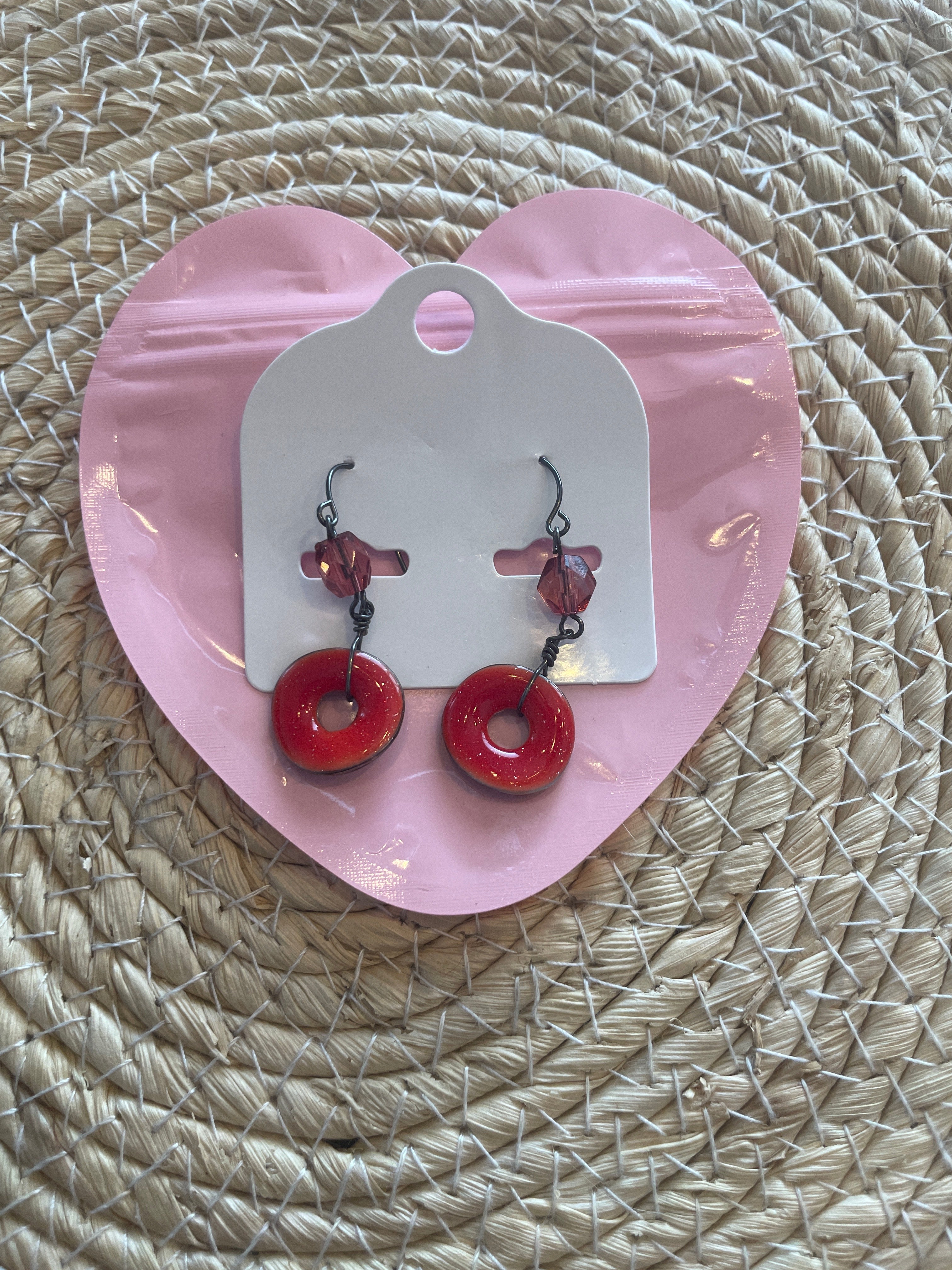 Boucles d'oreilles fantaisie IKITA – métal hypoallergénique