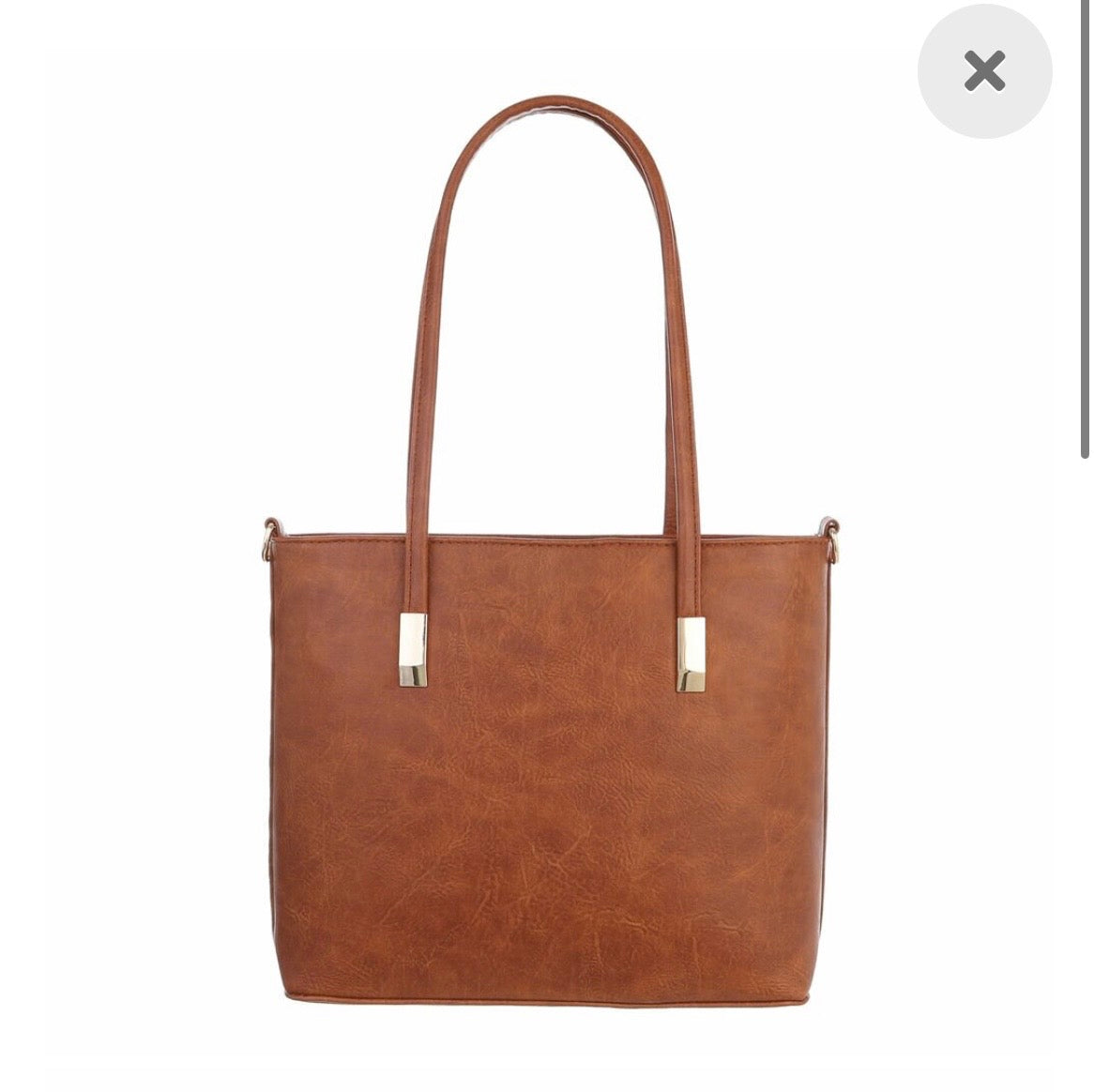 Sac à Main Femme Noir Cabas avec Bandoulière