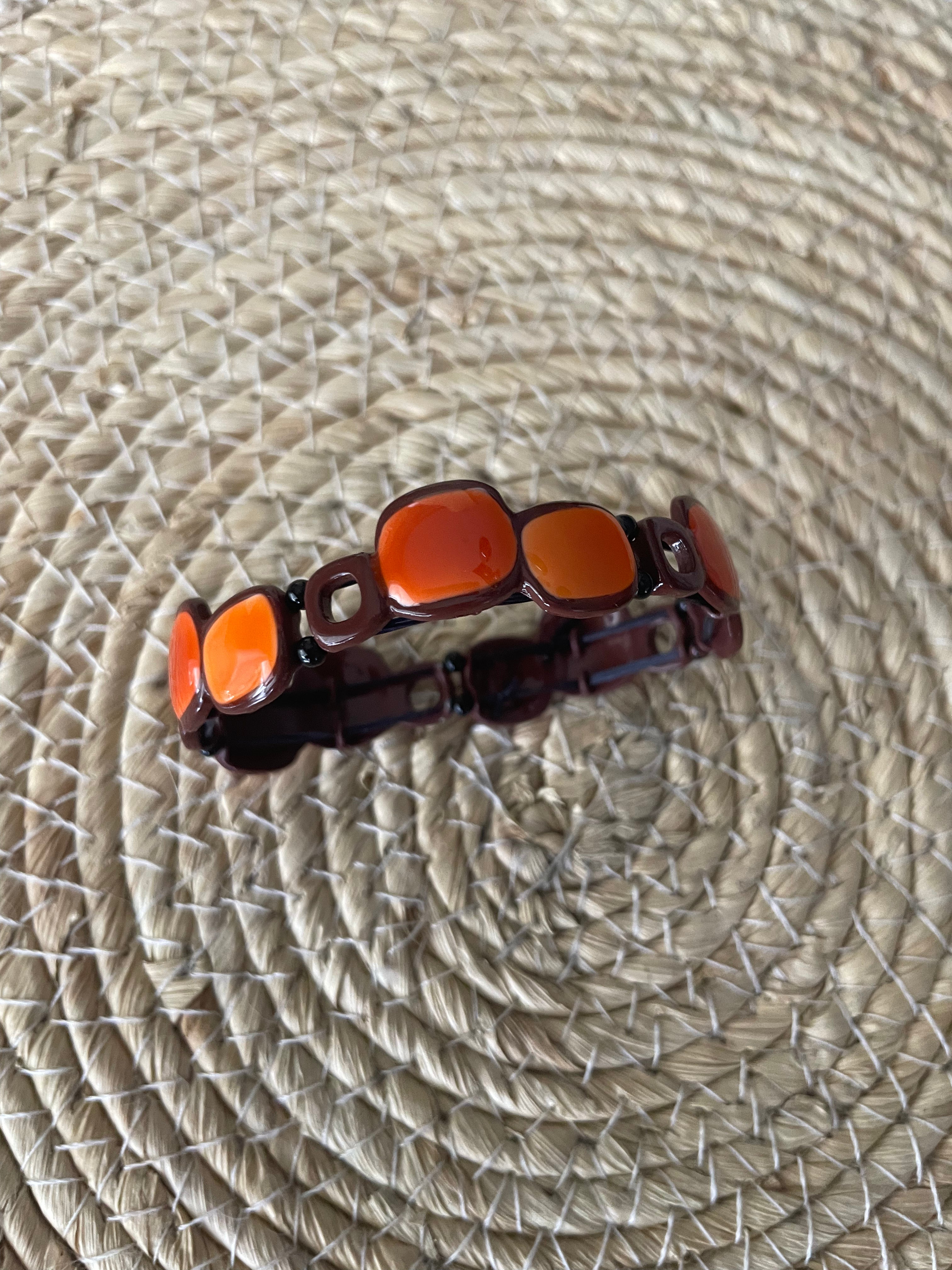 Bracelet Pierres Orange